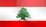 A flag of lebanon with the tree in the center.