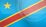 A close up of the flag of congo