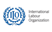 A logo of international labour organization