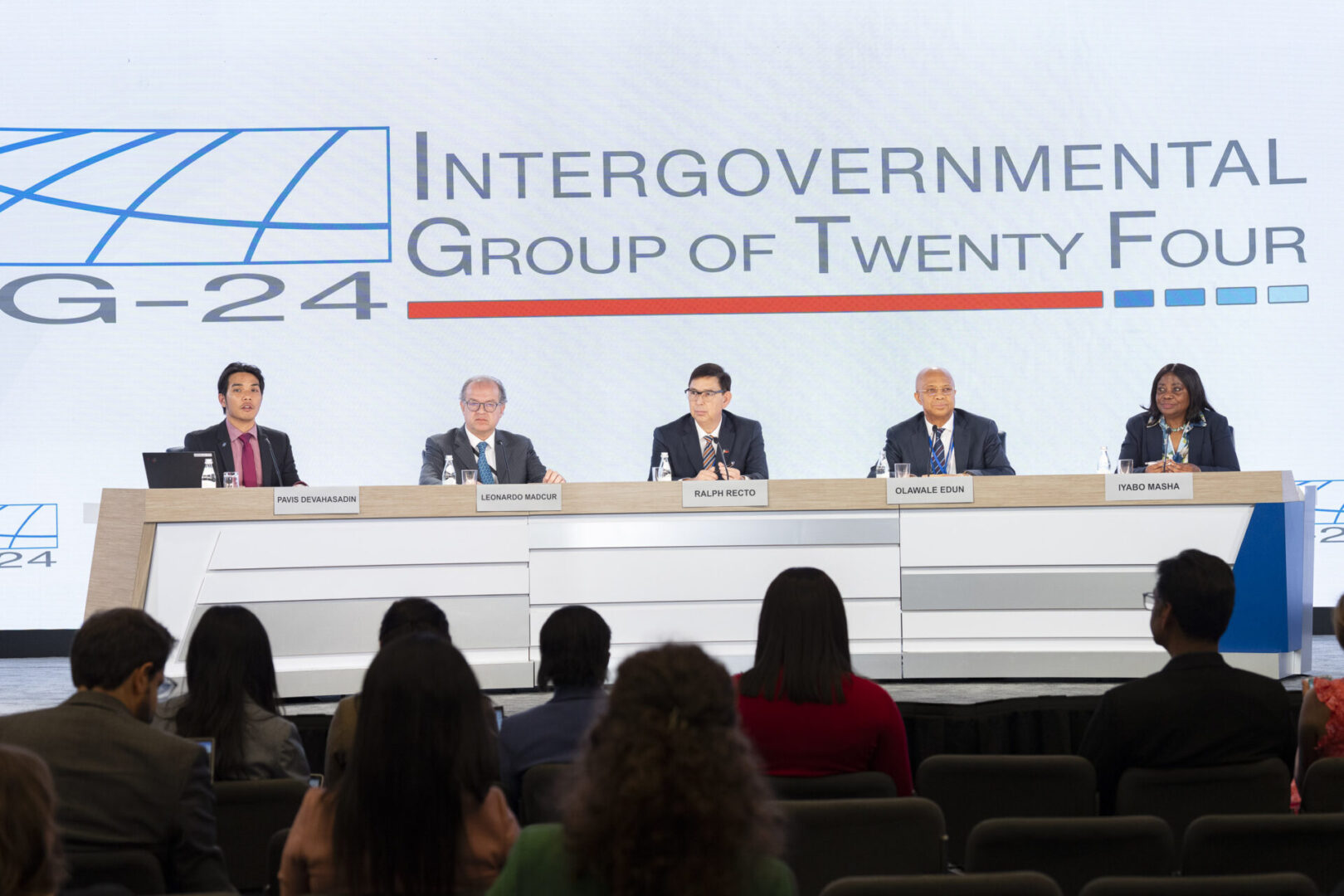 G-24 Intergovernmental Group of Twenty Four meeting.