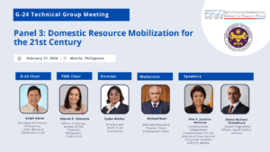G-24 Technical Group Meeting on Domestic Resource Mobilization for the 21st Century.